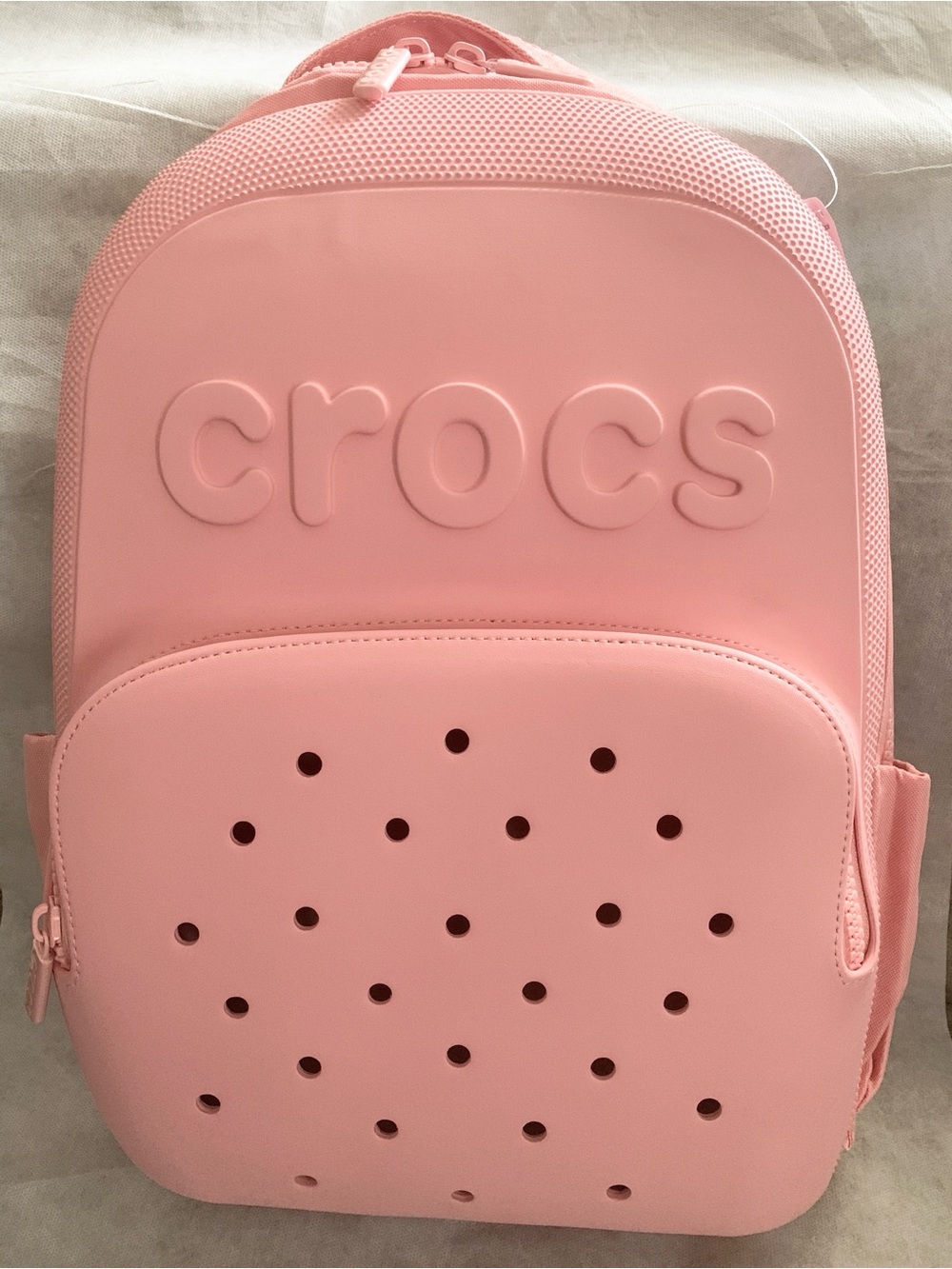 NWT Crocs Backpack Powder Pink Classic Style Jibbitz Compatible